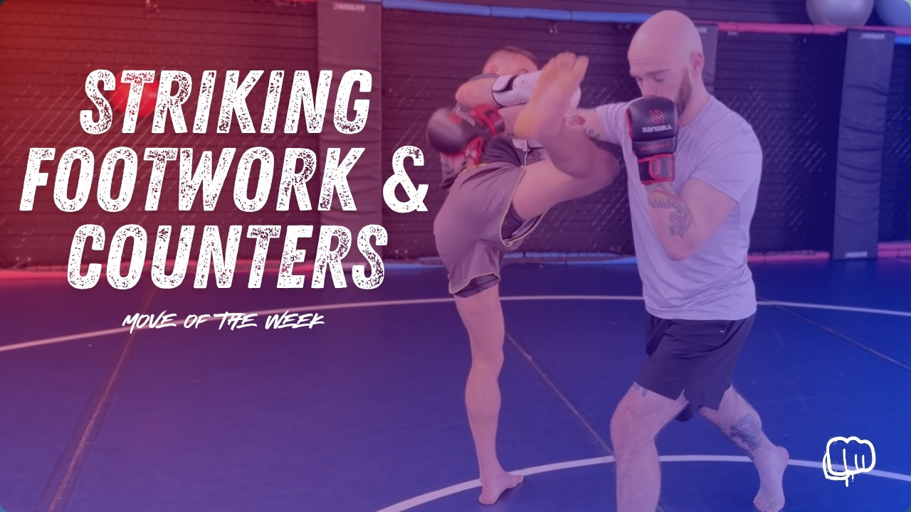 Footwork and Counter Drill for MMA, Muay Thai, and Kickboxing