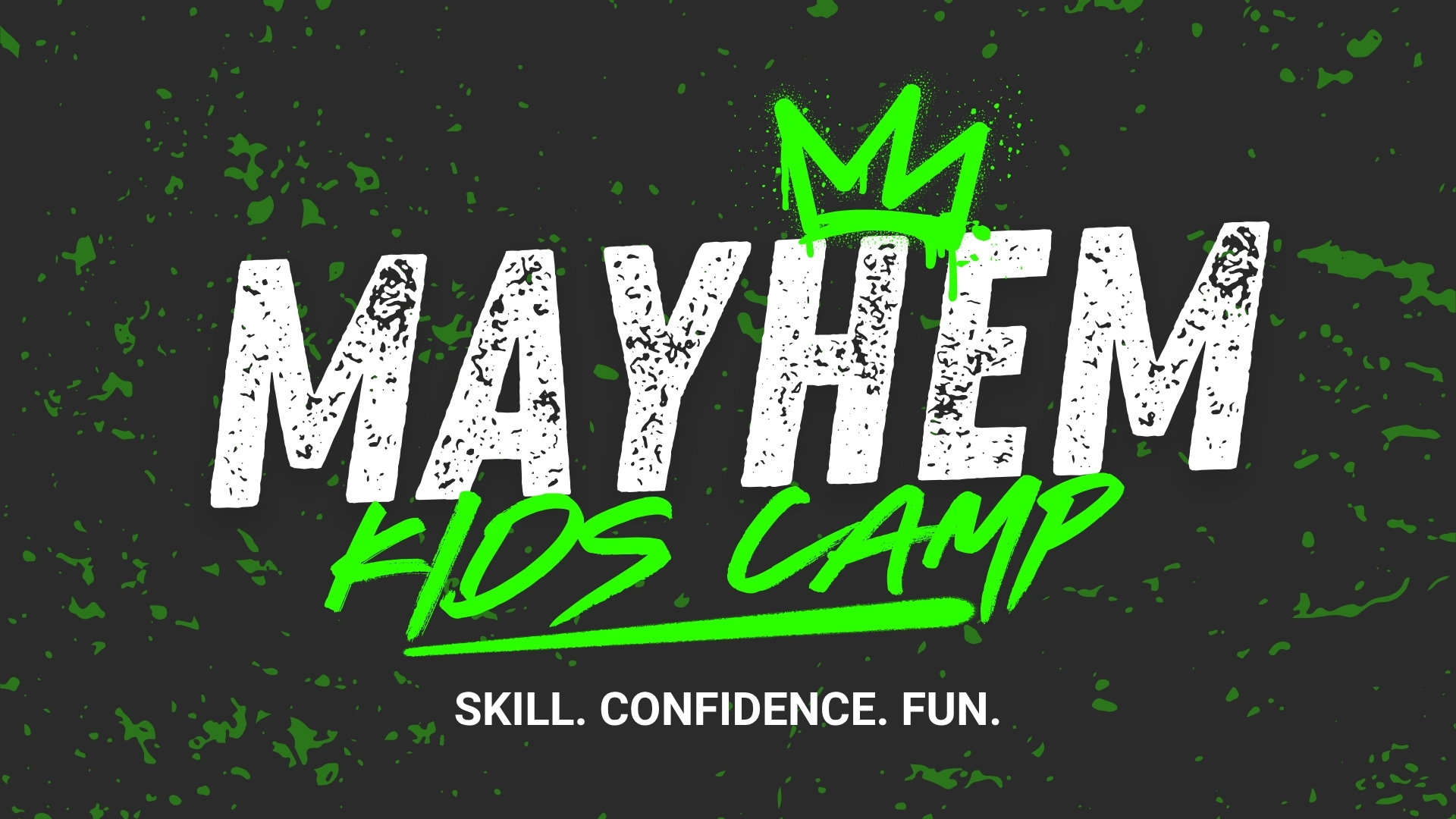 Mayhem Kids Camp membership hero